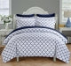 Brooklyn Navy Queen 3pc Duvet Set