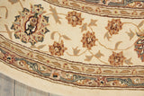 Nourison Nourison 2000 2023 Persian Handmade Tufted Indoor Area Rug Ivory 7'6" x 9'6" OVAL 99446861382