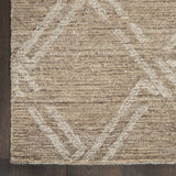 Nourison Venosa VSN01 Modern Handmade Tufted Indoor Area Rug Taupe 8'3" x 11'6" 99446787170