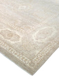 Pasargad Denver Hand-Knotted Ivory Wool Area Rug N-2017-D 9X12-PASARGAD