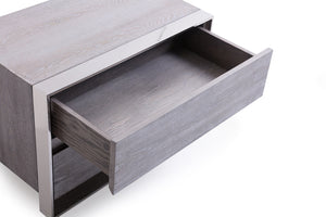 VIG Furniture Modrest Arlene Modern Grey Elm Nightstand VGVCN006