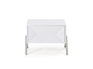 VIG Furniture Modrest Candid Modern White Nightstand VGVCN1109