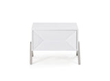 VIG Furniture Modrest Candid Modern White Nightstand VGVCN1109