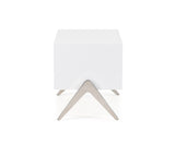 VIG Furniture Modrest Candid Modern White Nightstand VGVCN1109