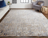 Laina 39G0F Polypropylene / Polyester Machine Made Mosaic Rug