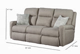 Southern Motion Metro 714-61P Transitional  Power Headrest Reclining Sofa 714-61P 197-04, 471-14