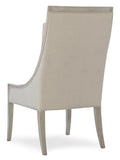 Hooker Furniture Elixir Modern-Contemporary Host Chair in Rubberwood Solids 5990-75500-LTWD