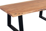 Porter Designs Manzanita Live Edge Solid Acacia Wood Natural Coffee Table Natural 05-196-02-4610T-KIT
