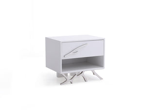 VIG Furniture Modrest Legend Modern White Nightstand VGVCN8111-WHT