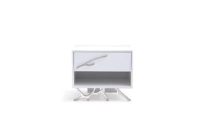VIG Furniture Modrest Legend Modern White Nightstand VGVCN8111-WHT