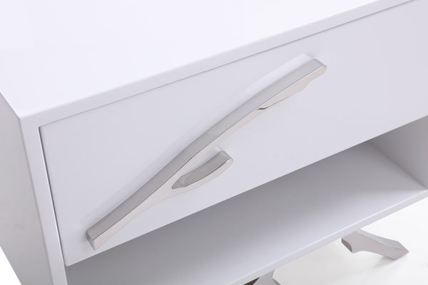 VIG Furniture Modrest Legend Modern White Nightstand VGVCN8111-WHT