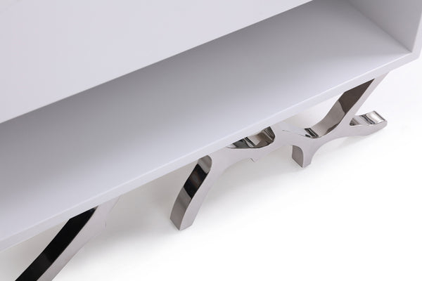 VIG Furniture Modrest Legend Modern White Nightstand VGVCN8111-WHT