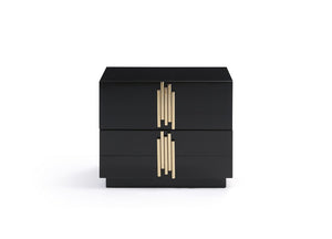 VIG Furniture Modrest Token Modern Black & Gold Bedroom Set VGVCBD815-SET