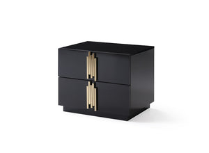 VIG Furniture Modrest Token Modern Black & Gold Bedroom Set VGVCBD815-SET