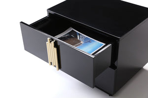 VIG Furniture Modrest Token Modern Black & Gold Bedroom Set VGVCBD815-SET