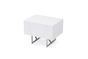 VIG Furniture Modrest Chrysler Modern White Nightstand VGVCN8978-WHT