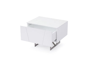 VIG Furniture Modrest Chrysler Modern White Nightstand VGVCN8978-WHT