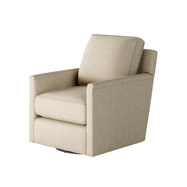 Fusion 21-02G-C Transitional Swivel Glider Chair 21-02G-C Sugarshack Oatmeal Swivel Glider