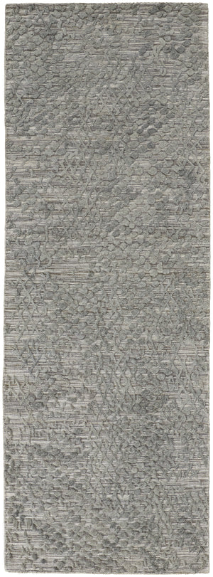 Elias 6716F Viscose / Wool Handwoven Abstract Rug