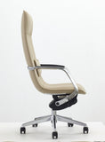 VIG Furniture Modrest - Nadella Modern Beige High Back Executive Office Chair VGFU-FK003-A-BG-OFF-CH