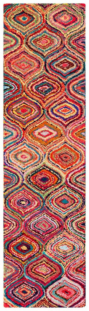 Safavieh Nantucket Hand Tufted 70% Cotton and 30% Polyester Rug NAN301C-8