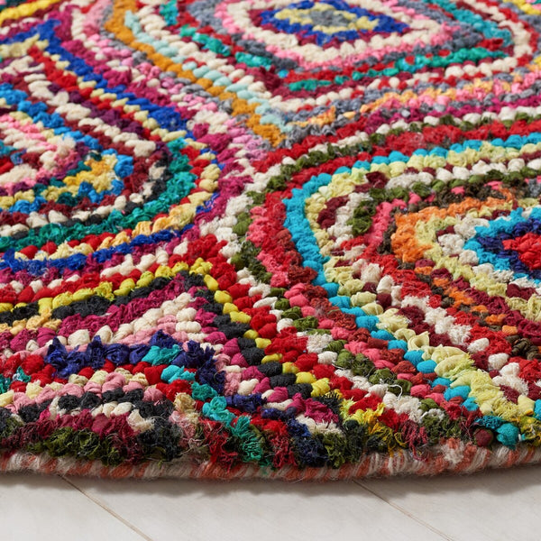 Safavieh Nantucket Hand Tufted 70% Cotton and 30% Polyester Rug NAN301C-8