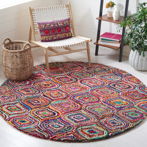 Safavieh Nantucket Hand Tufted 70% Cotton and 30% Polyester Rug NAN301C-8