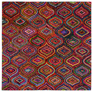 Safavieh Nantucket Hand Tufted 70% Cotton and 30% Polyester Rug NAN301C-8