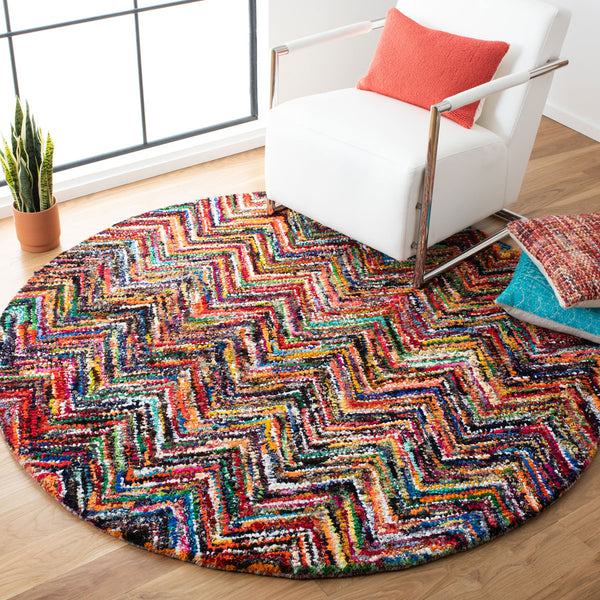 Safavieh Nantucket Hand Tufted 70% Cotton and 30% Polyester Rug NAN311A-2640