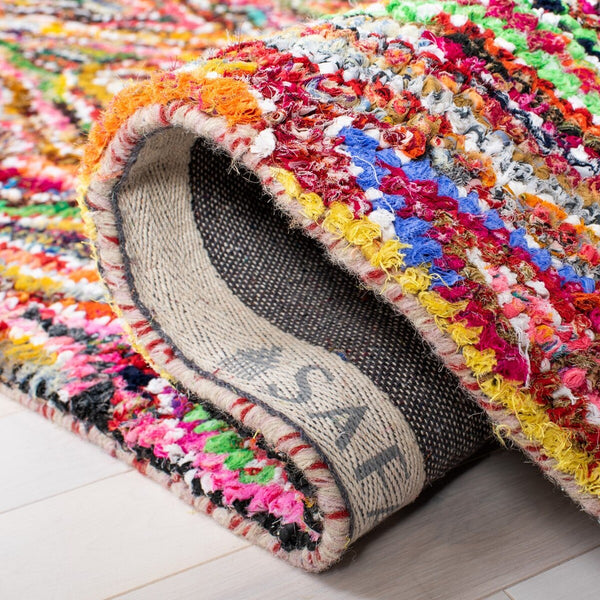 Safavieh Nantucket Hand Tufted 70% Cotton and 30% Polyester Rug NAN312A-4SQ