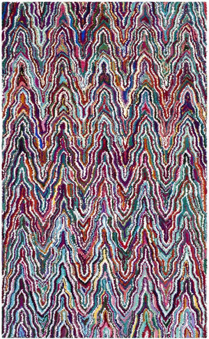 Safavieh Nantucket Hand Tufted 70% Cotton and 30% Polyester Rug NAN312A-4SQ