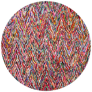 Safavieh Nantucket Hand Tufted 70% Cotton and 30% Polyester Rug NAN312A-4SQ