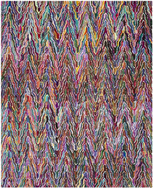 Safavieh Nantucket Hand Tufted 70% Cotton and 30% Polyester Rug NAN312A-4SQ