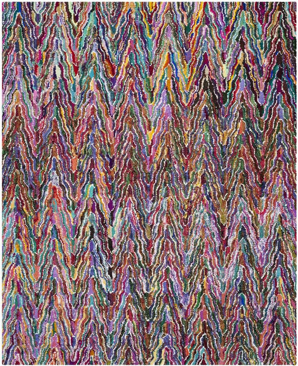 Safavieh Nantucket Hand Tufted 70% Cotton and 30% Polyester Rug NAN312A-4SQ