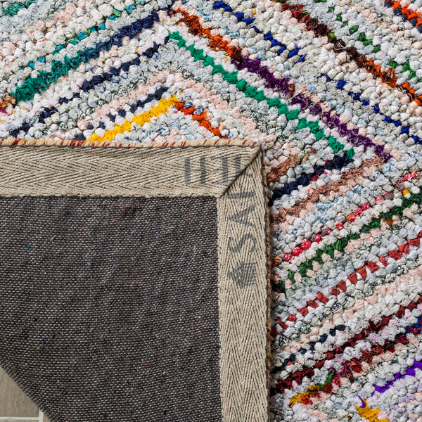 Safavieh Nantucket Hand Tufted 70% Cotton and 30% Polyester Rug NAN314A-4SQ