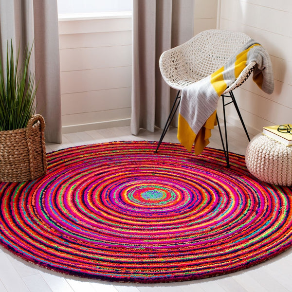 Safavieh Nantucket Hand Tufted 70% Cotton and 30% Polyester Rug NAN315A-2640