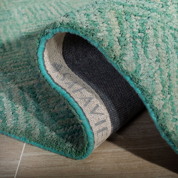 Safavieh Nantucket Hand Tufted 70% Cotton and 30% Polyester Rug NAN316A-4R