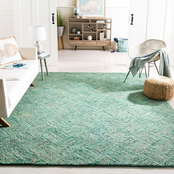 Safavieh Nantucket Hand Tufted 70% Cotton and 30% Polyester Rug NAN316A-4R