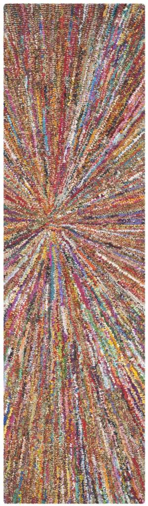 Safavieh Nantucket Hand Tufted 70% Cotton and 30% Polyester Rug NAN319A-4SQ