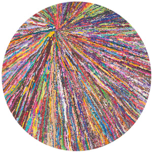 Safavieh Nantucket Hand Tufted 70% Cotton and 30% Polyester Rug NAN319A-4SQ