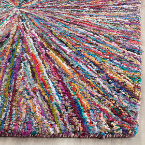 Safavieh Nantucket Hand Tufted 70% Cotton and 30% Polyester Rug NAN319A-4SQ