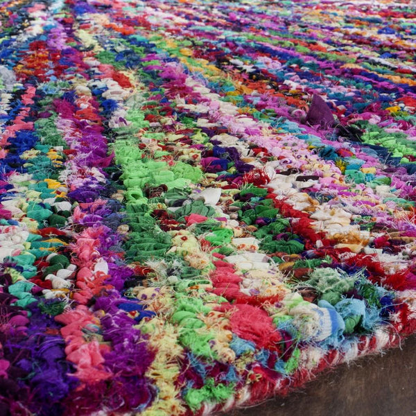 Safavieh Nantucket Hand Tufted 70% Cotton and 30% Polyester Rug NAN319A-4SQ