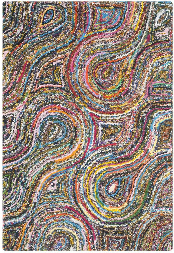 Safavieh Nantucket Hand Tufted Cotton Rug NAN437A-4SQ