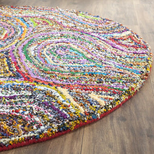 Safavieh Nantucket Hand Tufted Cotton Rug NAN437A-4SQ