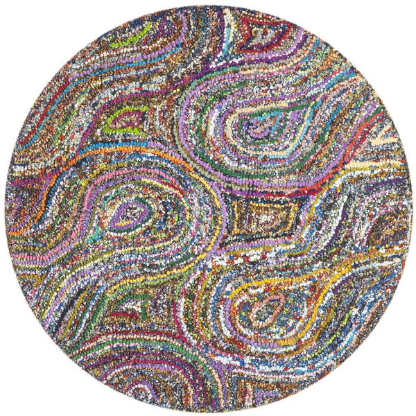 Safavieh Nantucket Hand Tufted Cotton Rug NAN437A-4SQ