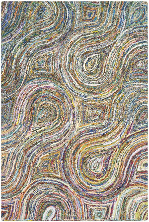 Safavieh Nantucket Hand Tufted Cotton Rug NAN437A-4SQ