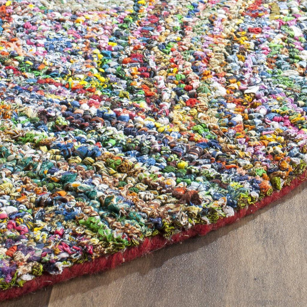 Safavieh Nantucket Hand Tufted Cotton Rug NAN437A-4SQ