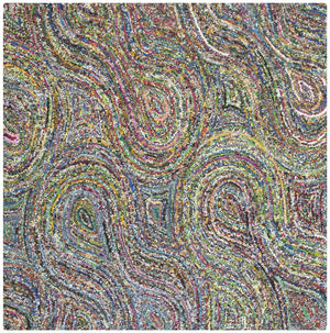 Safavieh Nantucket Hand Tufted Cotton Rug NAN437A-4SQ