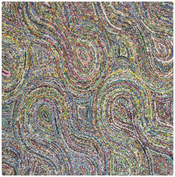 Safavieh Nantucket Hand Tufted Cotton Rug NAN437A-4SQ