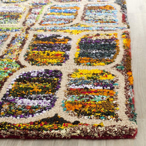 Safavieh Nantucket Hand Tufted 80% Cotton and 20% Jute Rug NAN438A-4SQ